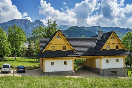 góralskie domki w centrum