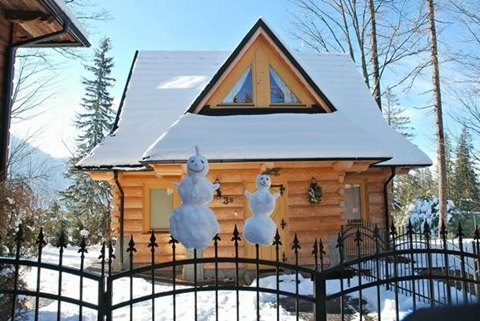 Domek Pod Skocznią - zima